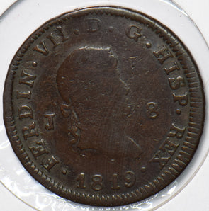 Spain 1819 8 Maravedis 193655 combine shipping