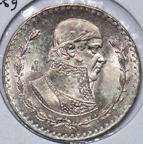 Mexico 1963 KM# 459 Peso Eagle animal Rattlesnake 194825 combine shipping