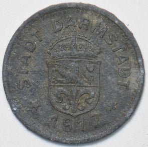 Germany 1917 10 Pfennig Darmstadt 192871 combine shipping