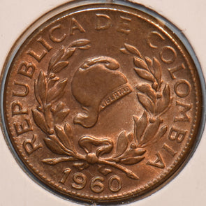 Colombia 1960 5 Centavos 196158 combine shipping