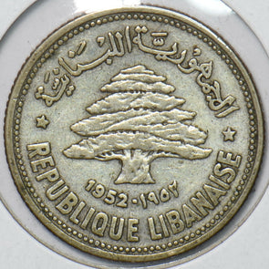 Lebanon 1952 50 Piastres 151249 combine shipping