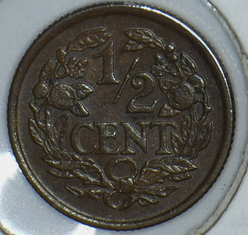 Netherlands 1936 1/2 Cent Lion animal 190732 combine shipping