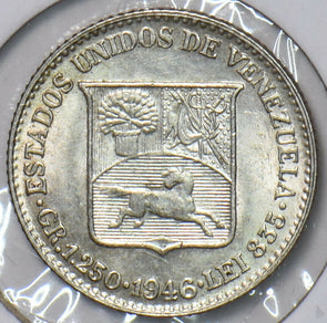 Venezuela 1946 25 Centimos Horse animal 193996 combine shipping
