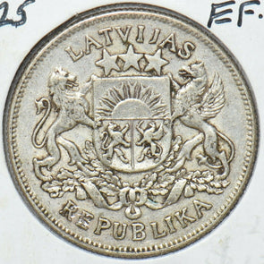 Latvia 1925 2 Lati 295472 combine shipping
