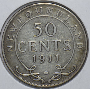Canada 1911 50 Cents 193587 combine shipping