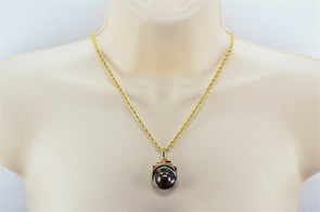 18K Gold Nacre Necklace GN0013