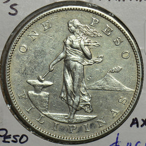Philippines 1903 S Peso Eagle animal 491351 combine shipping