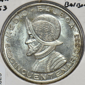 Panama 1953 1/2 Balboa 292629 combine shipping