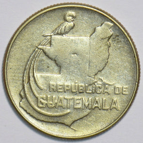 Guatemala 1943 25 Centavos Quetzal animal 298241 combine shipping