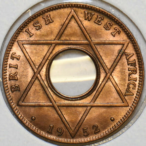 British West Africa 1952 1/10 Penny 196779 combine shipping