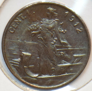 Italy 1912 Centesimo 194231 combine shipping