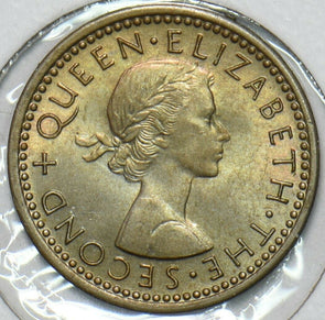 New Zealand 1958 3 Pence 297575 combine shipping