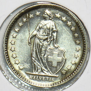 Switzerland 1960 1/2 Franc 197281 combine shipping