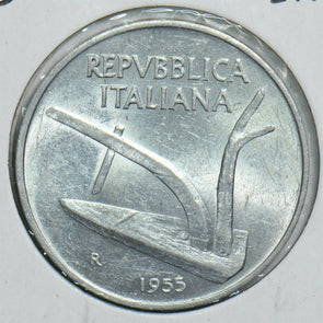Italy 1955 10 Lire 198130 combine shipping