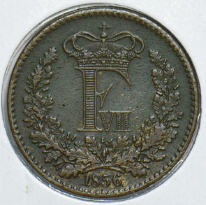 Denmark 1856 Rigsmont Skilling 298983 combine shipping