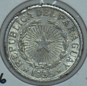 Paraguay 1938 Peso 150450 combine shipping