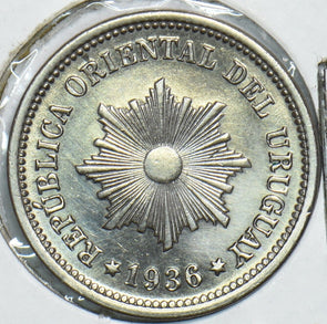 Uruguay 1936 2 Centesimos 298937 combine shipping
