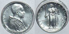 Vatican 1953 5 Lire 198656 combine shipping