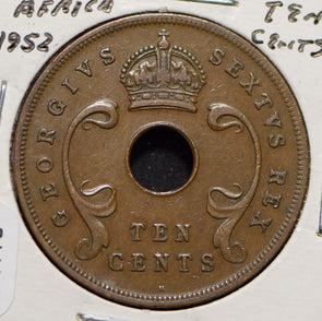 East Africa 1952 10 Cents  901778 combine shipping