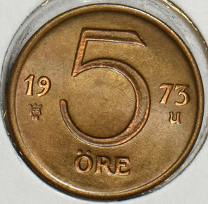 Sweden 1973 5 Ore 152898 combine shipping