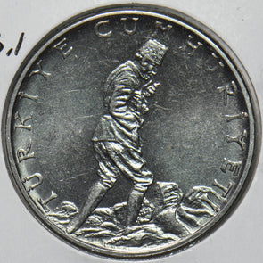 Turkey 1960 2 1/2 Lira 195541 combine shipping