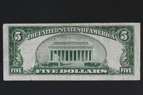 US 1934 A $5 VG-F Silver Certificates RN0063 combine shipping