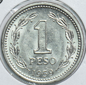 Argentina 1959 Peso 198749 combine shipping
