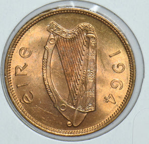 Ireland 1964 Harp 1/2 Penny Pigs animal 290997 combine shipping