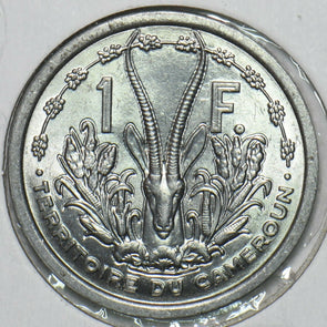 France 1948 Franc Gazelle animal Cameroon 196931 combine shipping