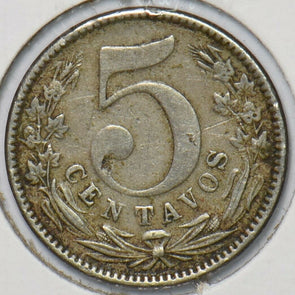 Colombia 1888 5 Centavos 296676 combine shipping