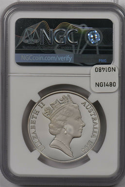 Australia 1994 10 Dollar silver NGC Proof 69UC Piefort Wedge Tailed Eagle NG1480