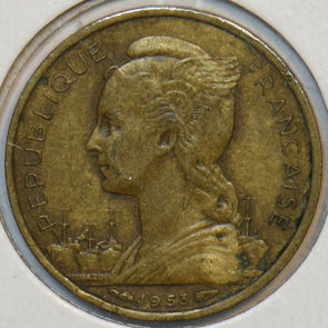 France 1953 10 Francs Madagascar 195570 combine shipping