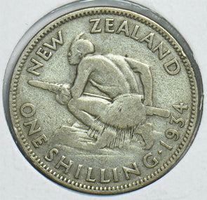New Zealand 1934 Shilling 197974 combine shipping