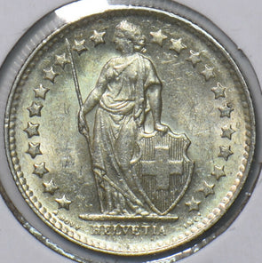 Switzerland 1948 1/2 Franc 194581 combine shipping