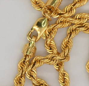 18K Gold Necklace 8.42g 20'' RG0199