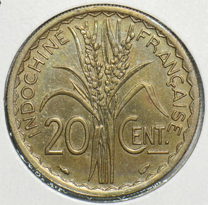 French Indo China 1939 20 Centimes 0 197812 combine shipping