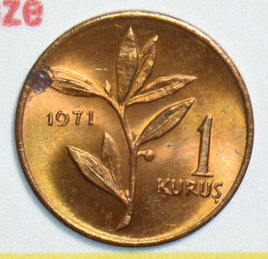 Turkey 1971 Kurush UNC/BU 198107 combine shipping