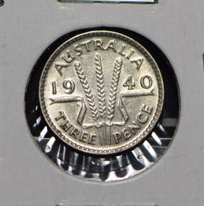 Australia 1940 3 Pence  191265 combine shipping