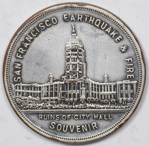 US 1906 So-Called Dollar San Francisco Earthquake & Fire, HK 340a U0501 combine