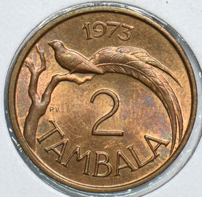 Malawi 1973 2 Tambala Whydah Bird animal 198355 combine shipping
