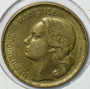 France 1951 50 Francs Rooster animal 292892 combine shipping