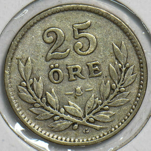 Sweden 1930 25 Ore 152902 combine shipping