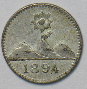 Guatemala 1894 1/4 Real 292887 combine shipping