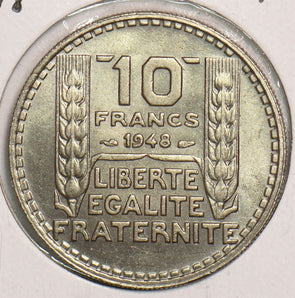 France 1948 10 Francs 299400 combine shipping