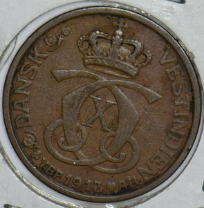 Danish West Indies 1905 Christian X Cent 290961 combine shipping