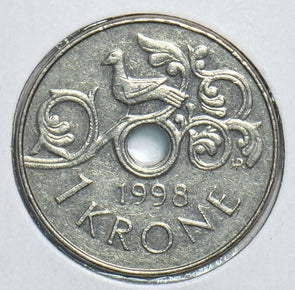 Norway 1989 Krone 904722 combine shipping
