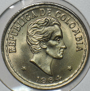 Colombia 1964 20 Centavos Condor animal 297405 combine shipping