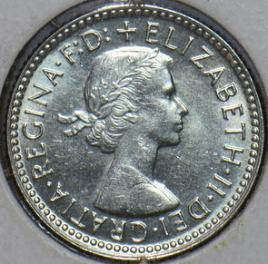 Australia 1962 6 Pence Kangaroo animal Emu 150811 combine shipping