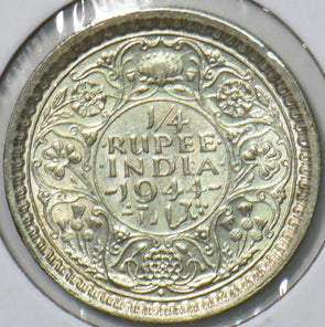 British India 1944 1/4 Rupee 295418 combine shipping