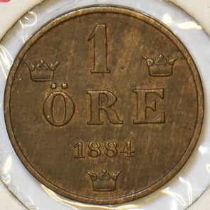 Sweden 1884 Ore 197118 combine shipping